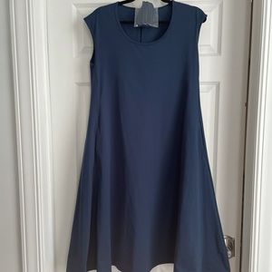 Uniqlo x THEORY Ultra Stretch A-Line Short size M Blue